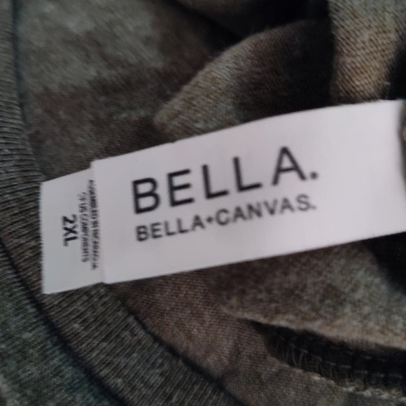 Posh Vibes Only Posh mark branded muscle tee 2XL dark green - Picture 3 of 7